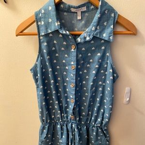 Blue romper